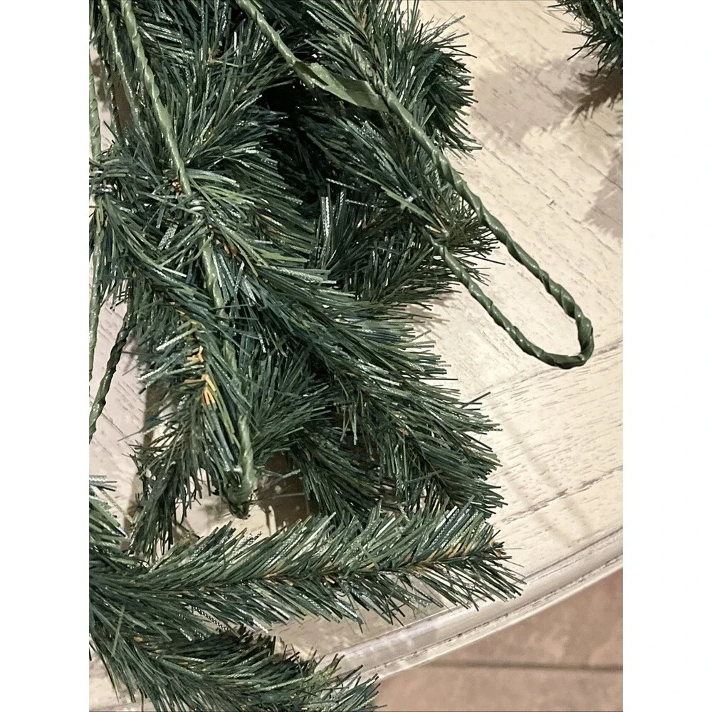Pine Artificial Garland Faux, 6 Pcs 9FT Norfolk Pine Garland (New with Tags)